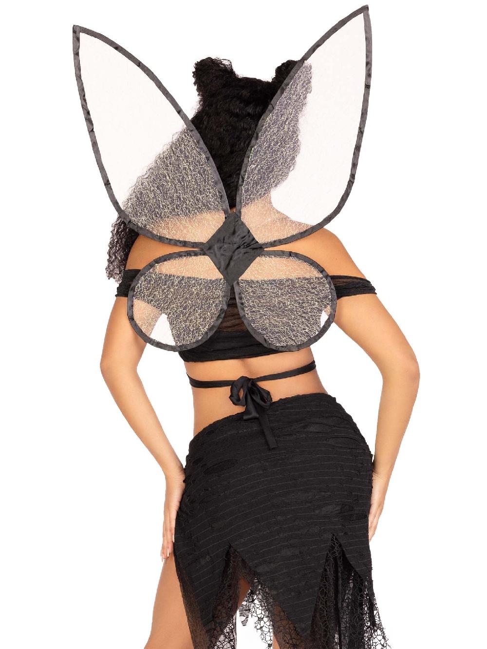 Leg Avenue Dark Fairy Costume Black