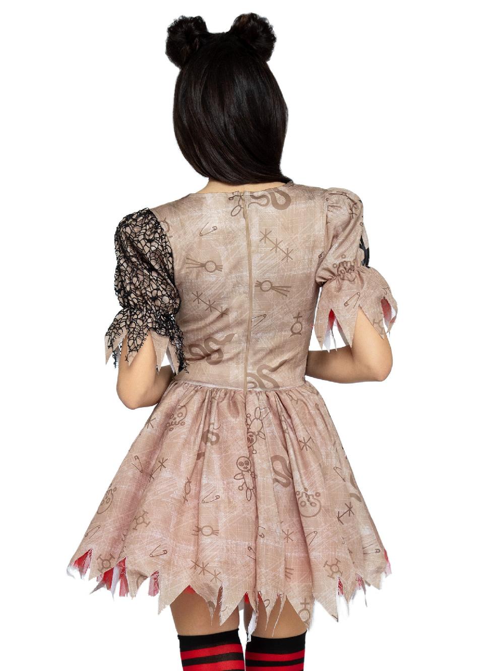 Leg Avenue Deadly Voodoo Doll Costume Brown