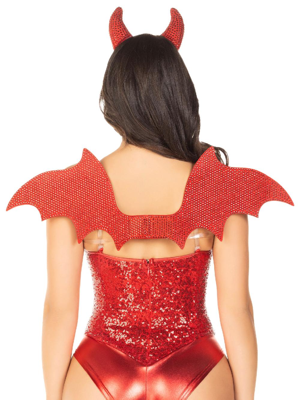 Leg Avenue Devil Costume Kit Red