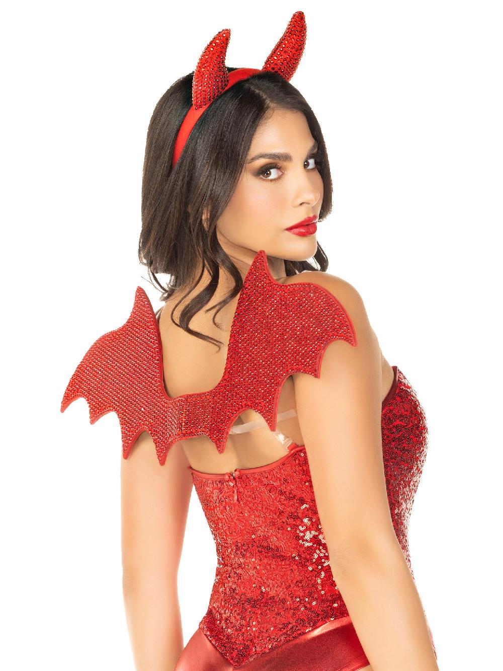 Leg Avenue Devil Costume Kit Red