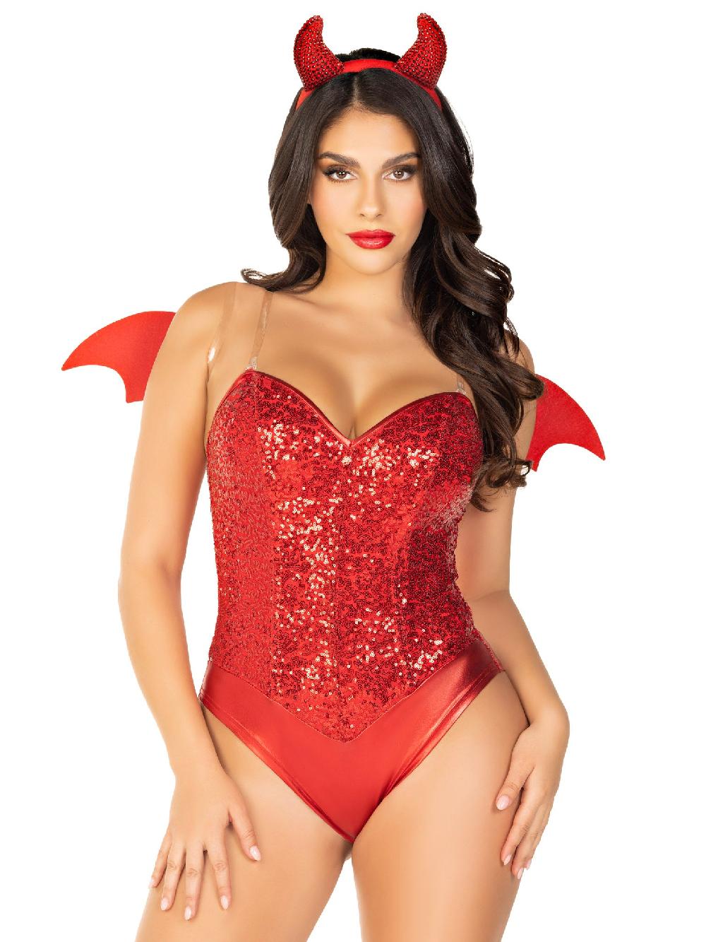 leg avenue Devil Costume Kit Red