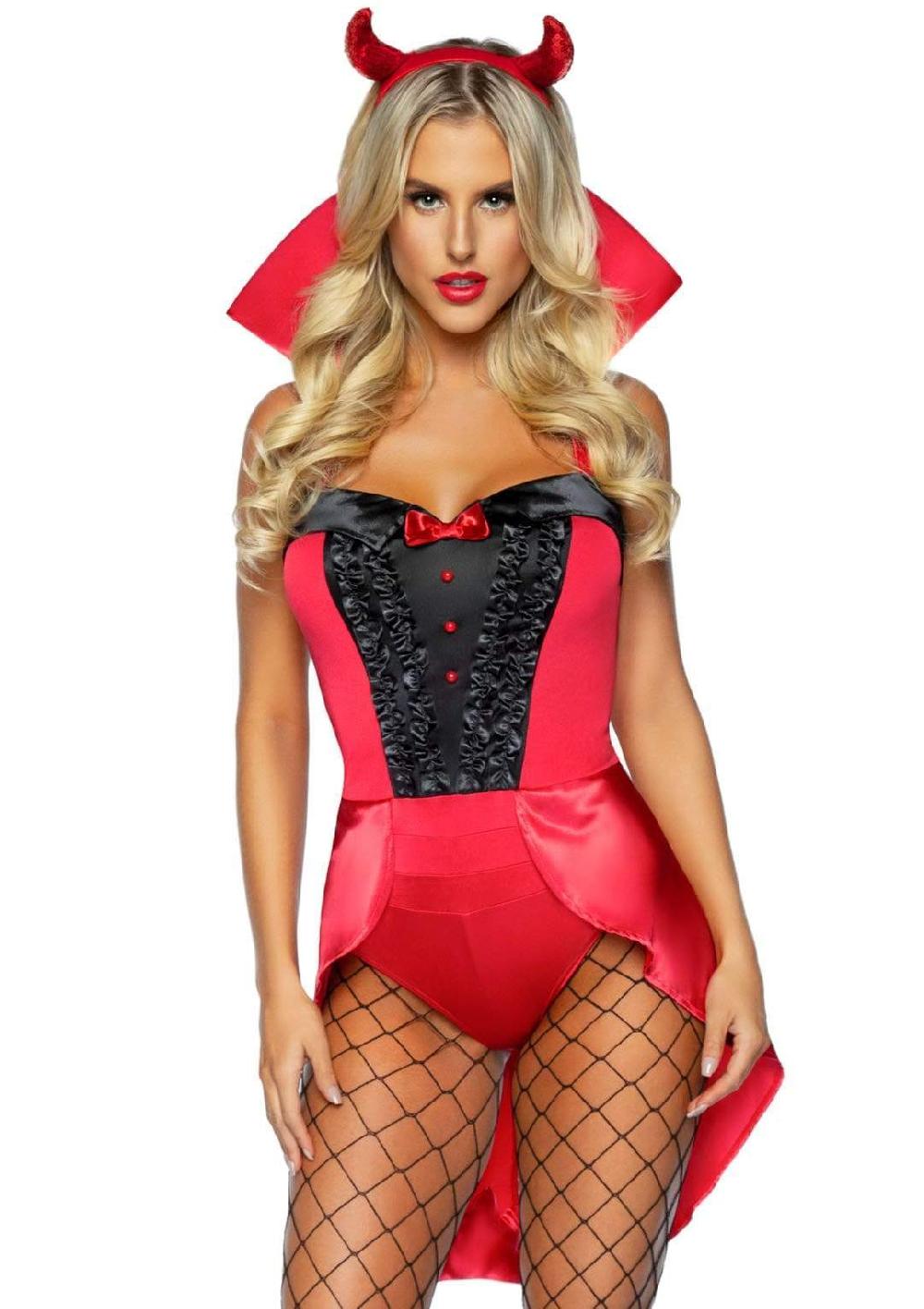 leg avenue Devilish Darling Devil Costume Red