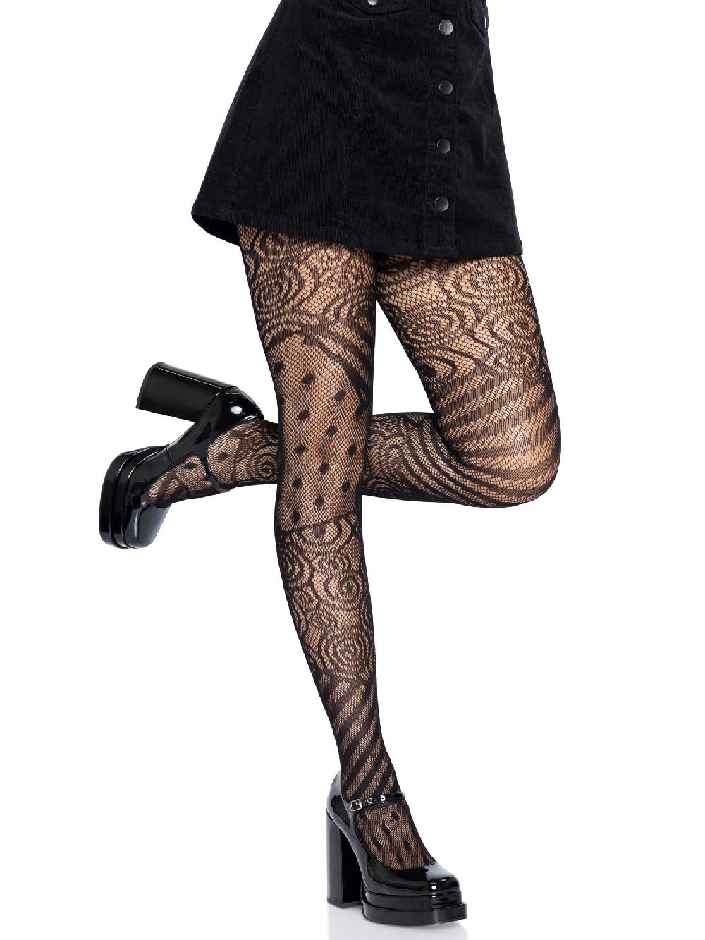 Leg Avenue Doll Net Tights Black