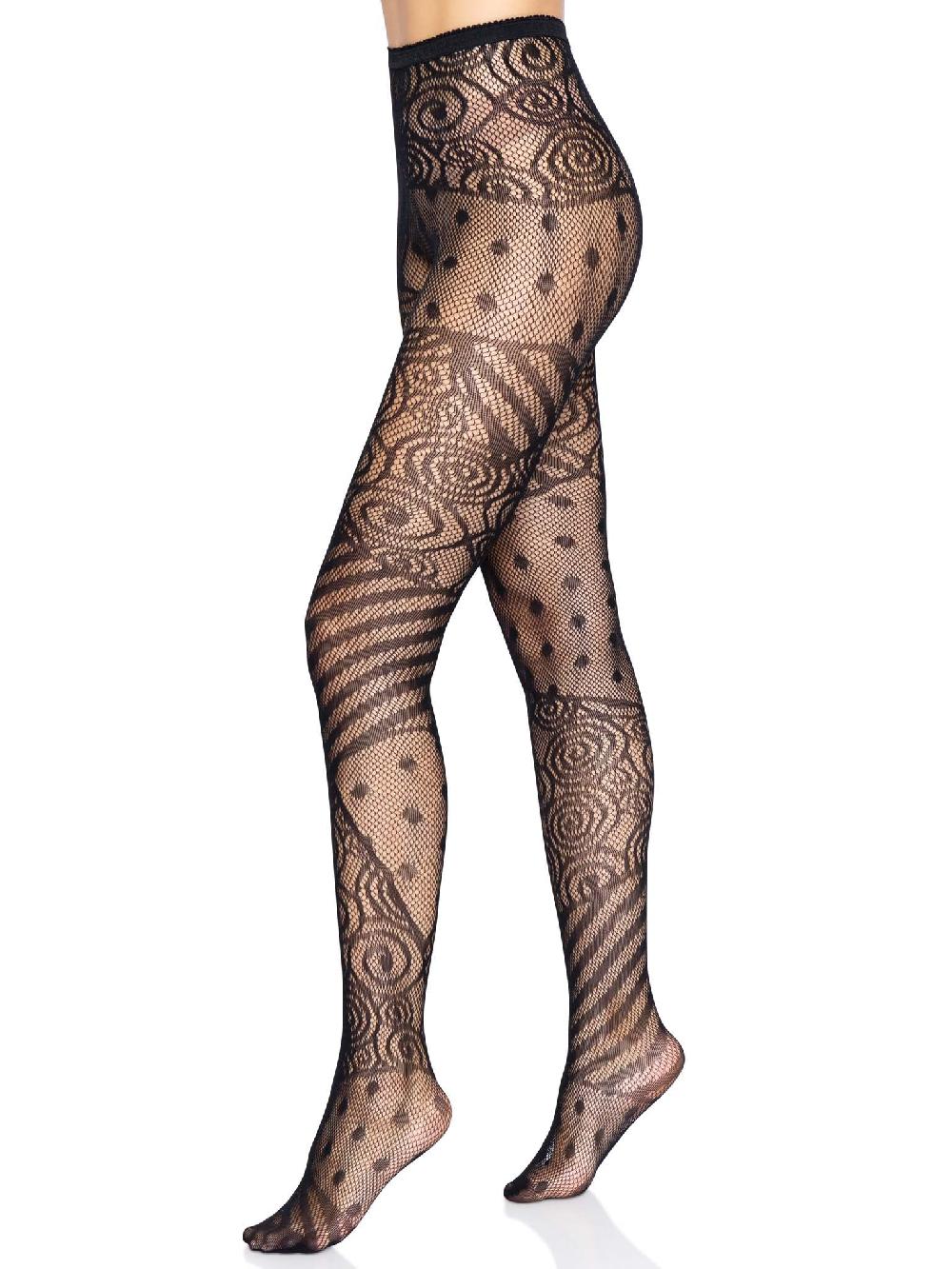 Leg Avenue Doll Net Tights Black