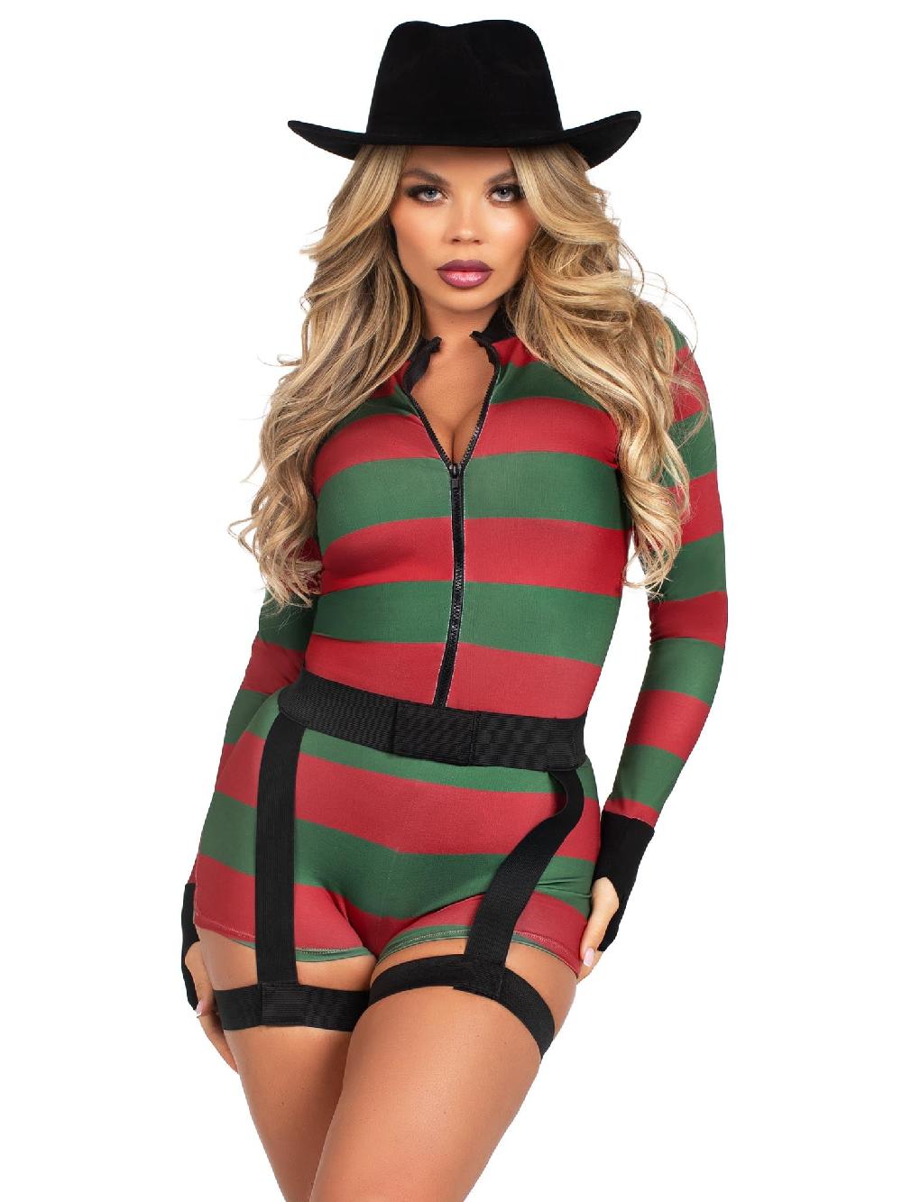 Leg Avenue Dream Killer Costume Red/Green