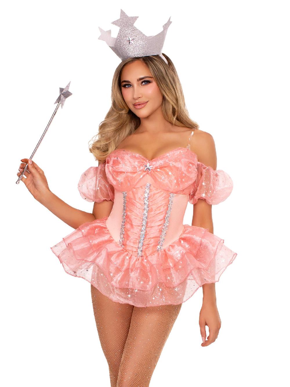 leg avenue Enchanting Good Witch Costume Peach
