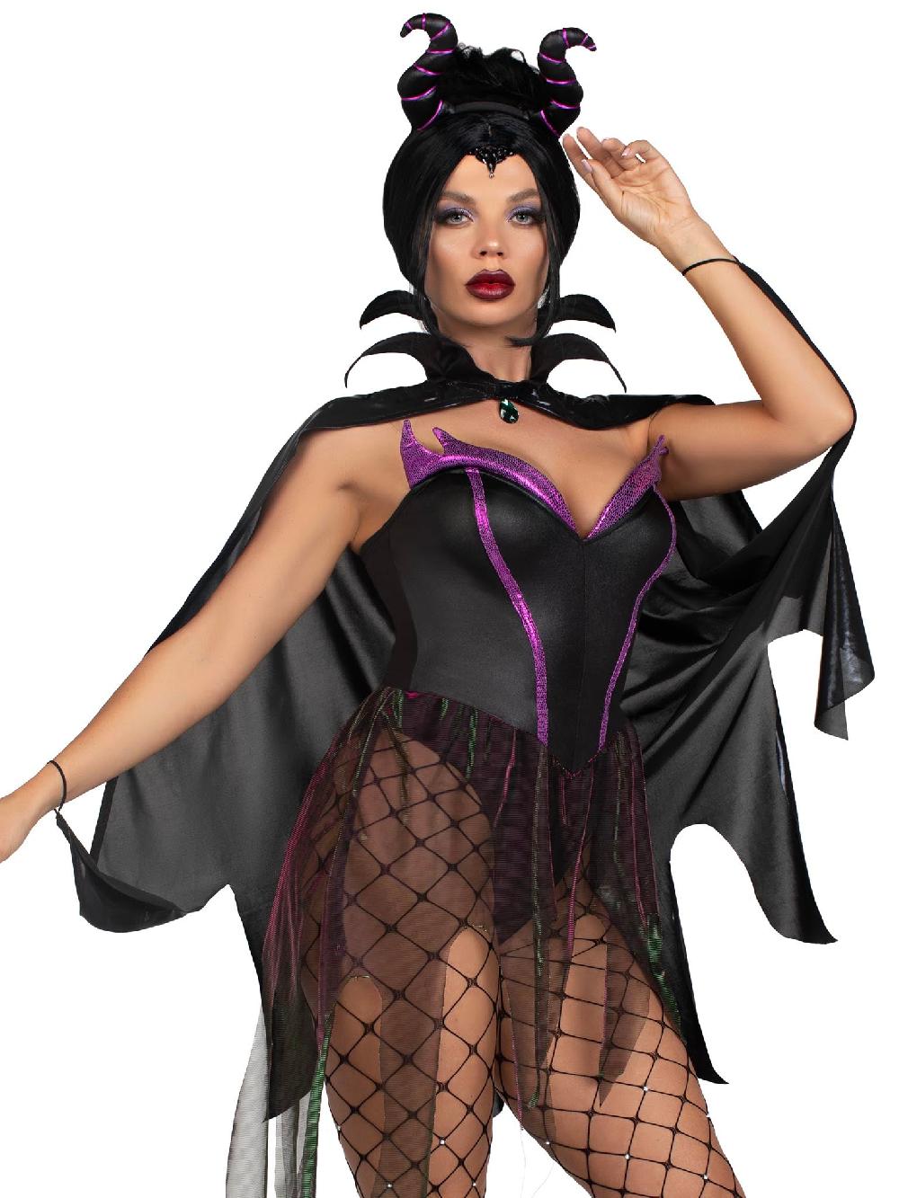 Leg Avenue Evil Enchantress Costume Black