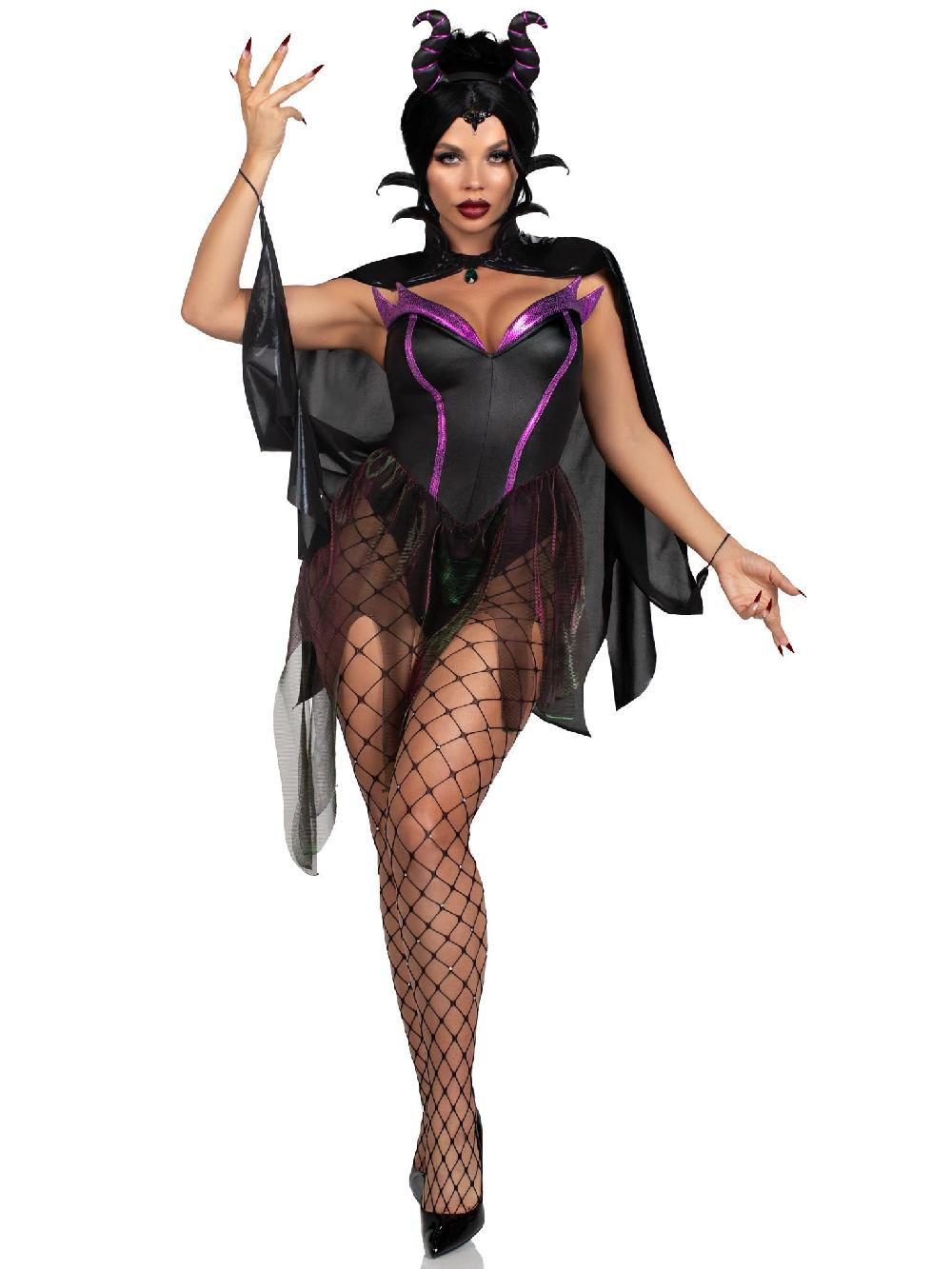 Leg Avenue Evil Enchantress Costume Black