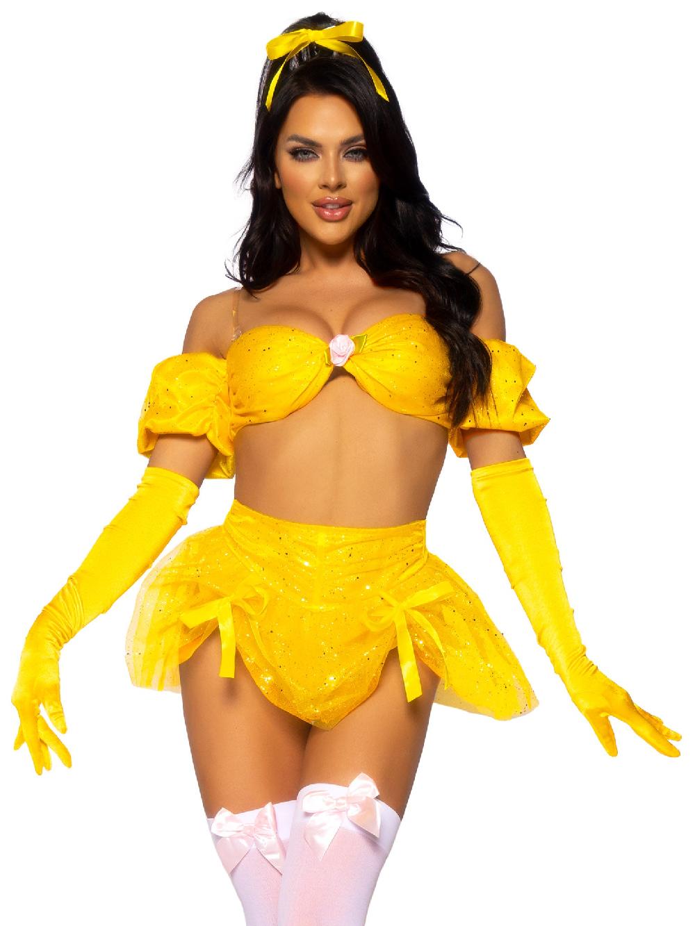 leg avenue Fairytale Beauty Costume Yellow