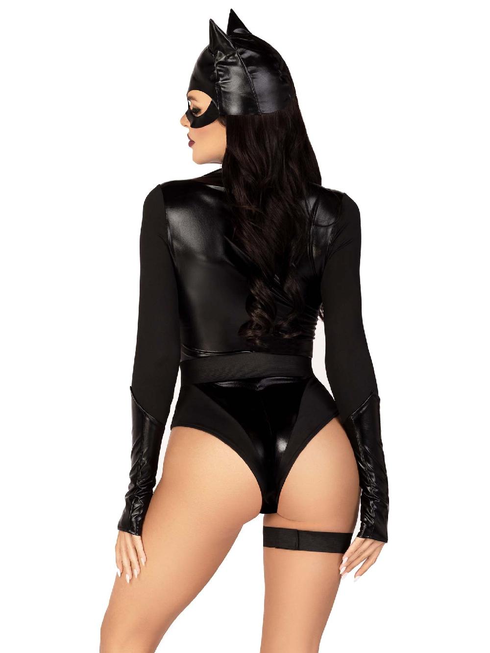 Leg Avenue Fierce Feline Costume Black