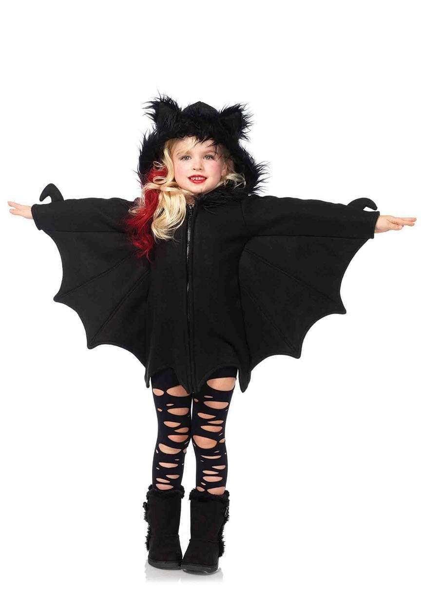 Leg Avenue Girl's Cozy Bat Costume Black