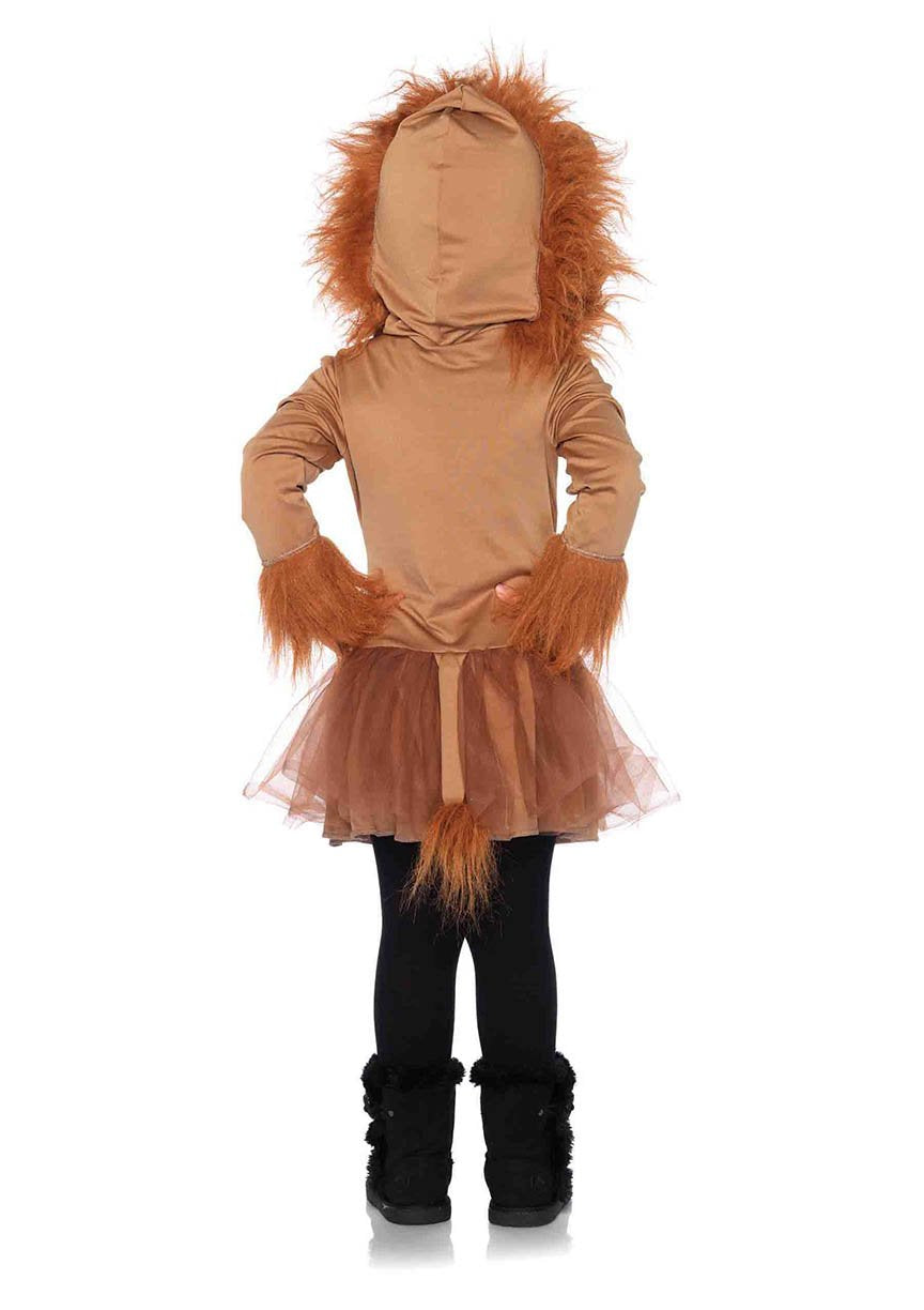 Leg Avenue Girl's Cuddly Lion Costume Brown