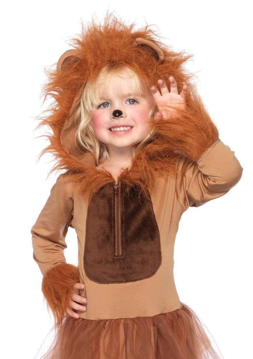 leg avenue Girl's Cuddly Lion Costume Brown