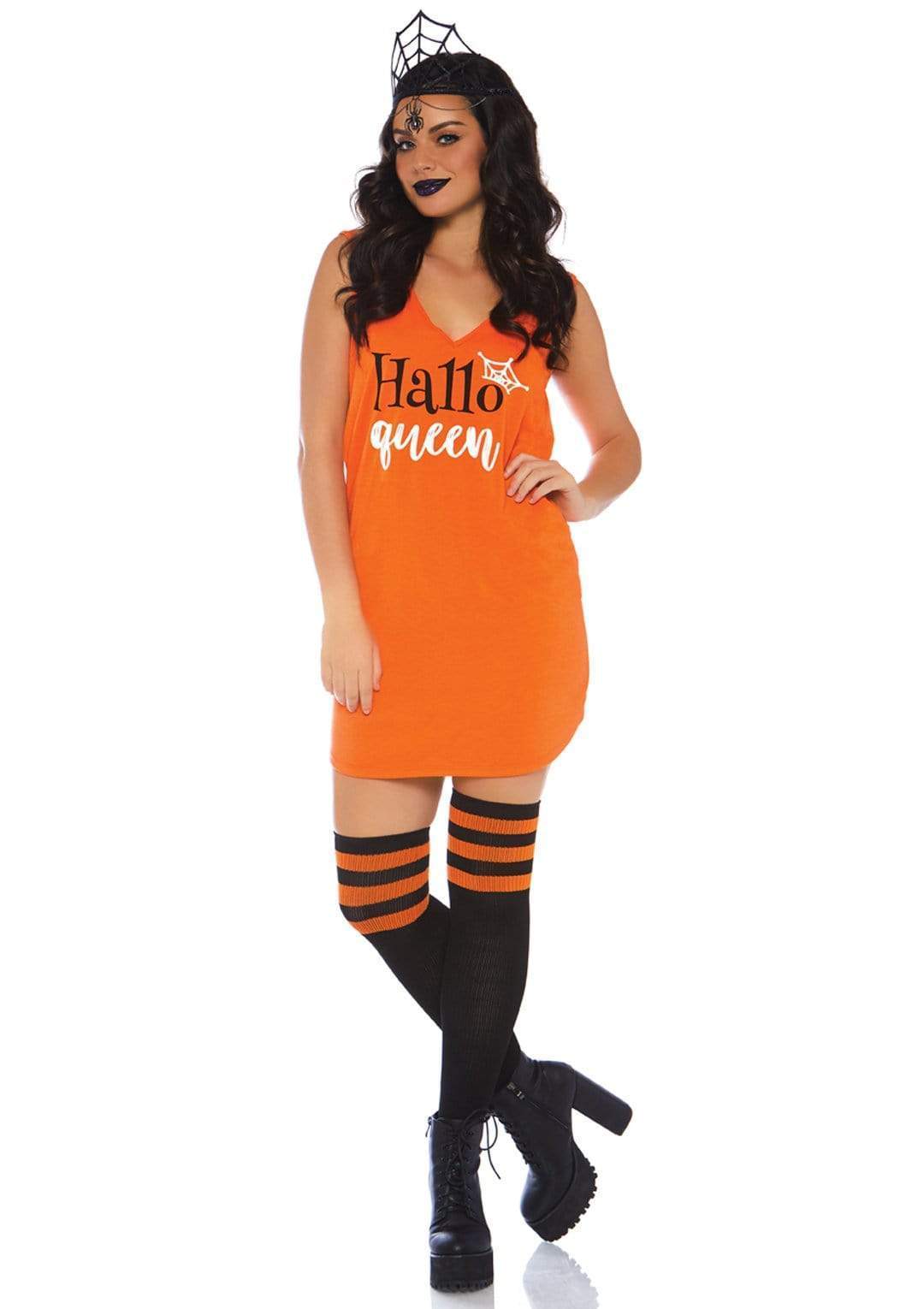Leg Avenue Halloqueen Jersey Tank Dress Orange