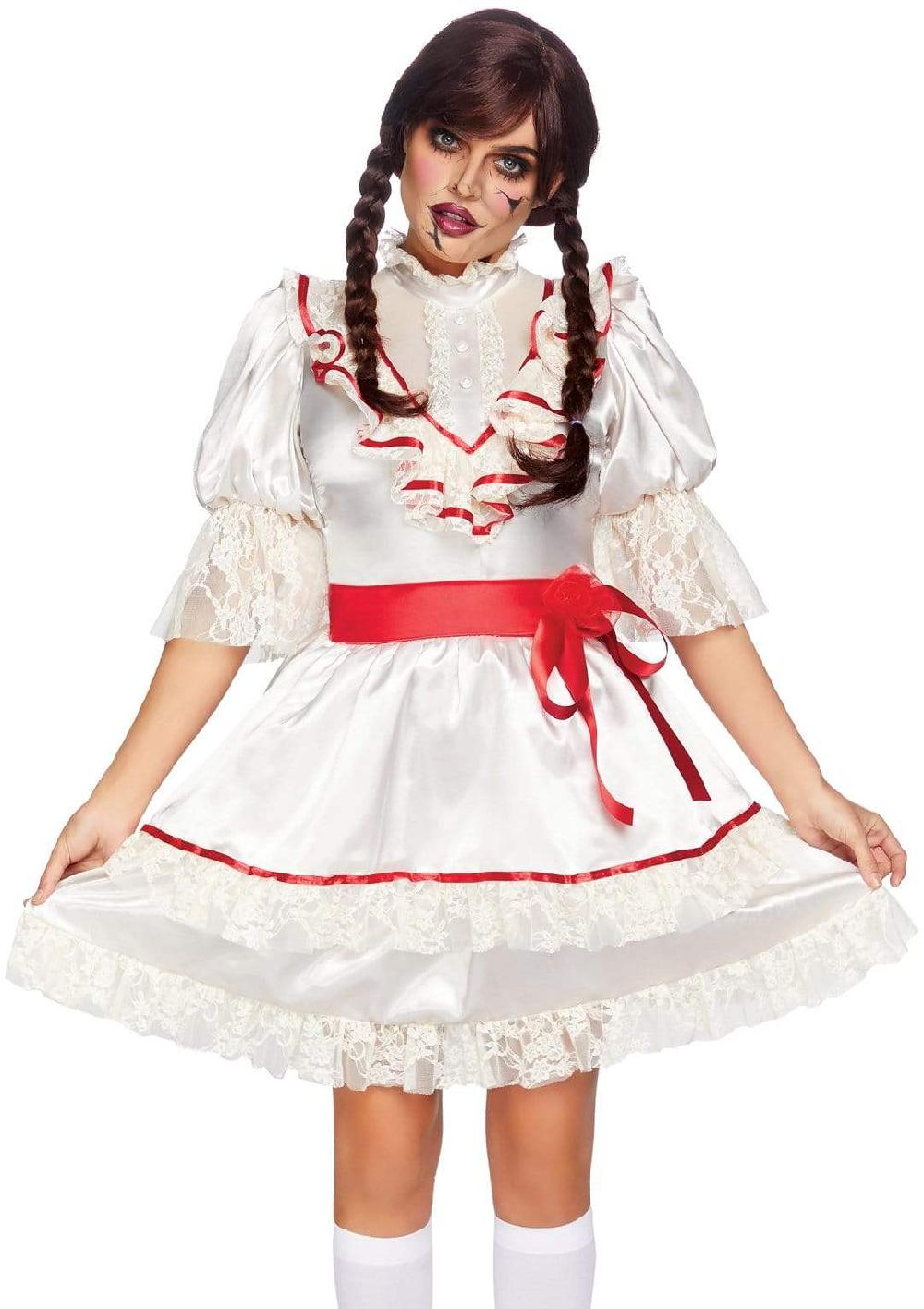 leg avenue Haunted Doll Costume Ivory