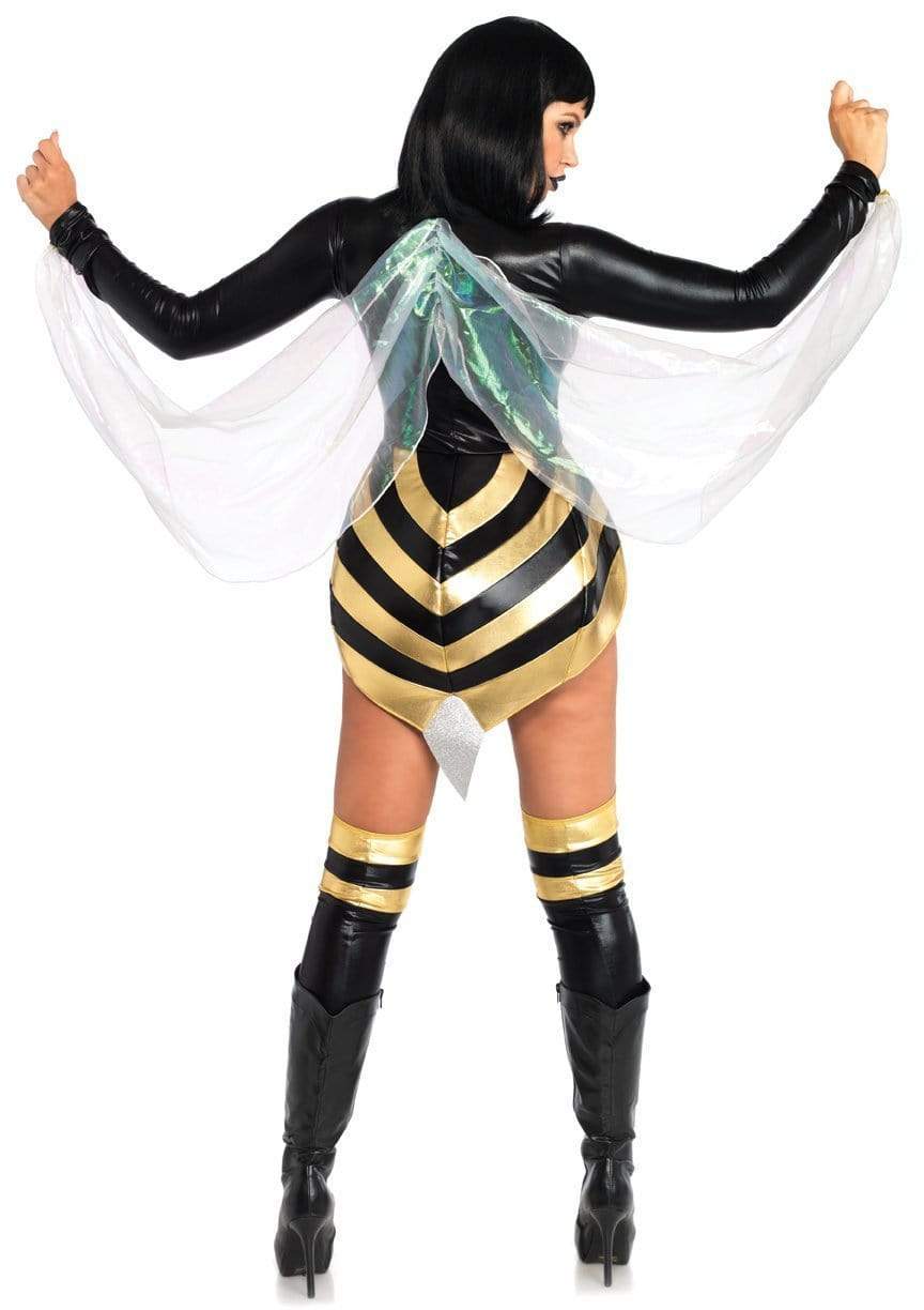Leg Avenue Hornet Honey Wasp Costume Black/Gold
