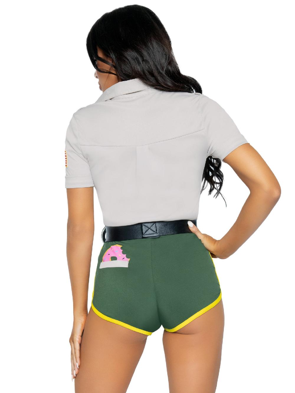 Leg Avenue Hot Cop Trooper Costume Khaki