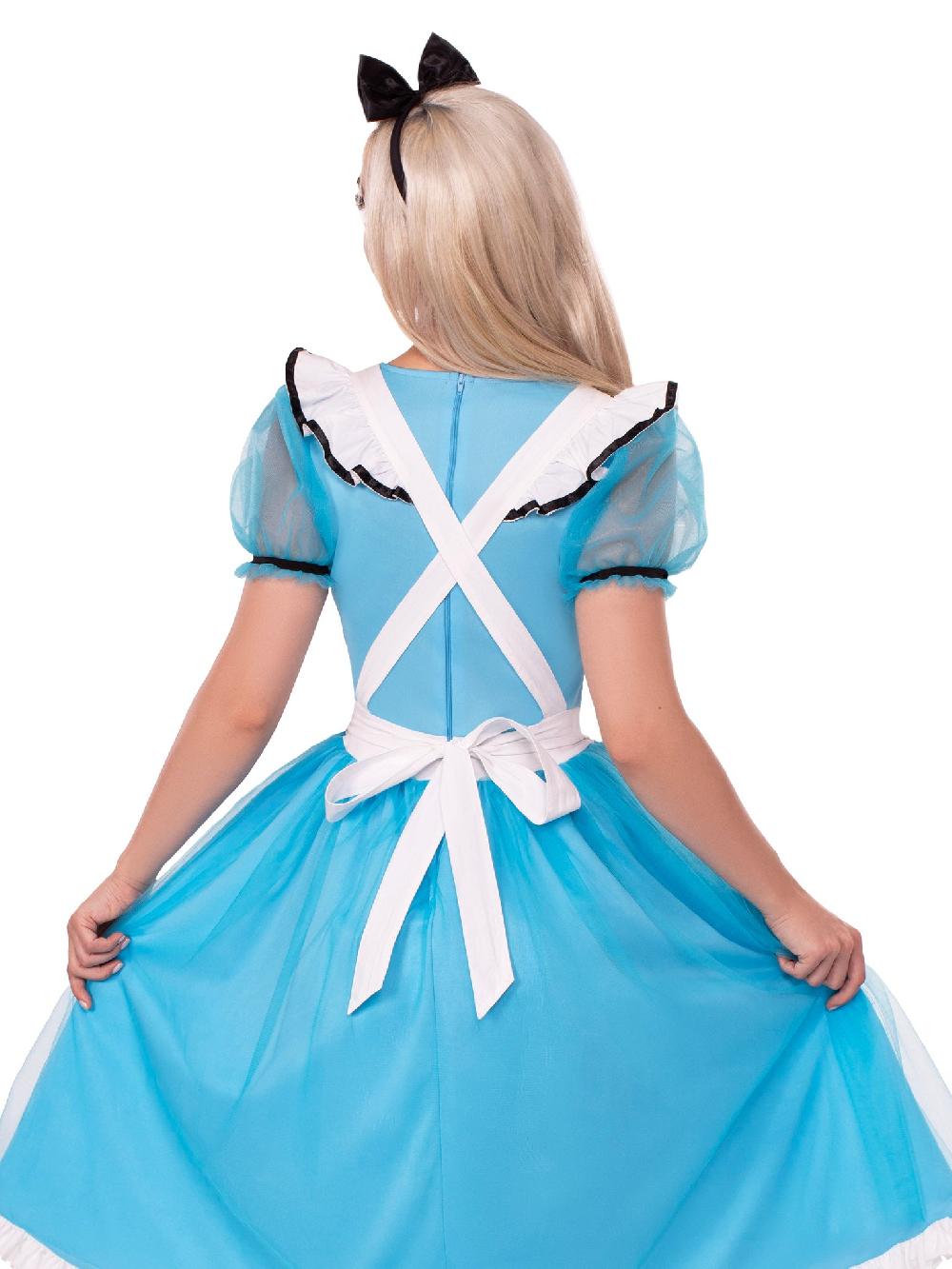 Leg Avenue Looking Glass Alice Costume Blue
