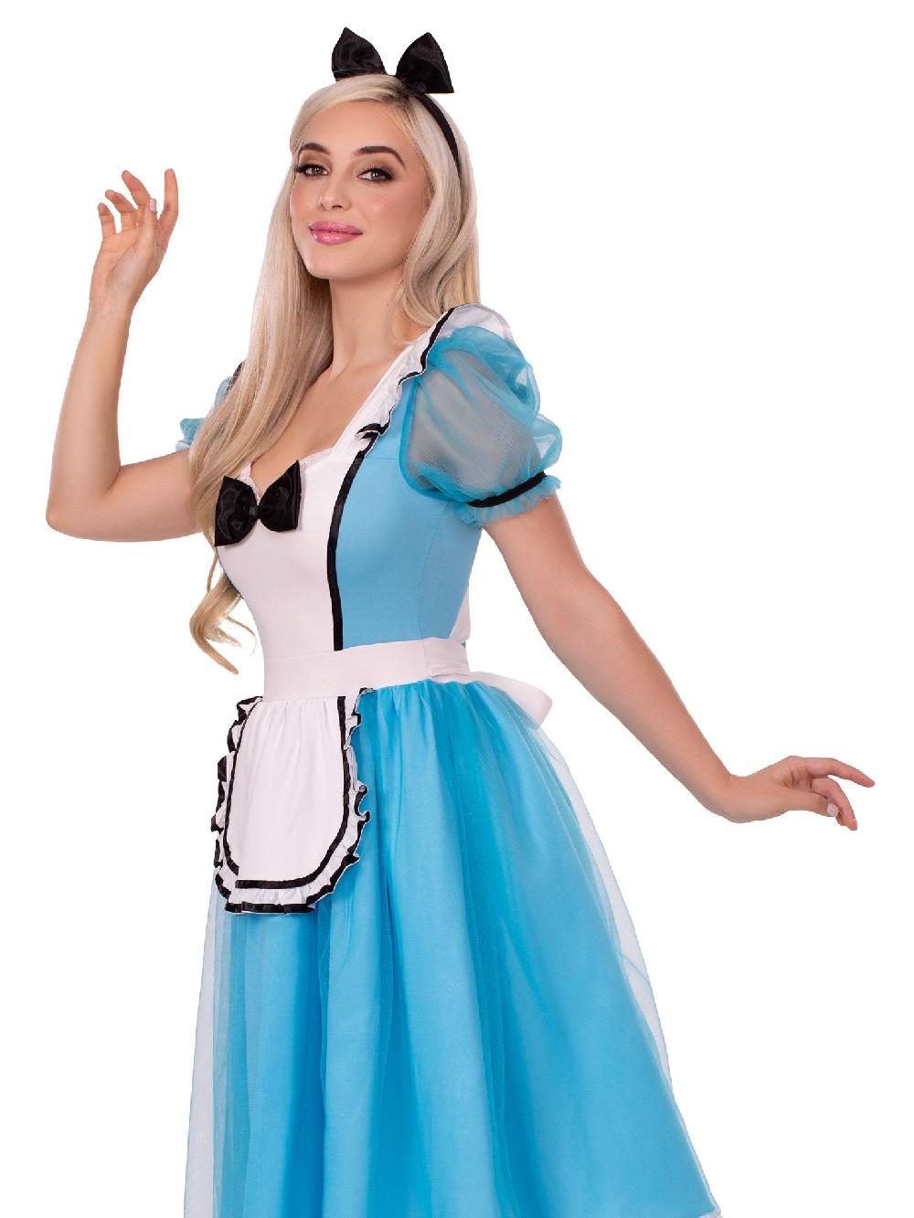 Leg Avenue Looking Glass Alice Costume Blue
