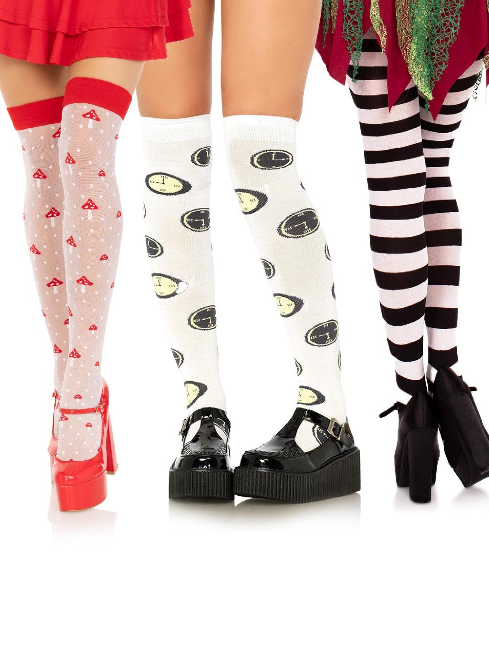 leg avenue Lost in Wonderland Hosiery Bundle