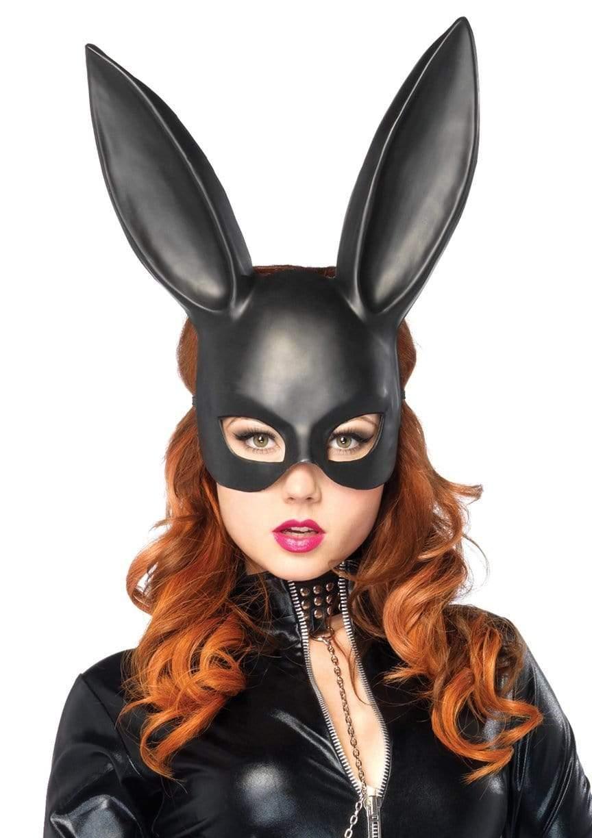 leg avenue Masquerade Bunny Rabbit Mask Black