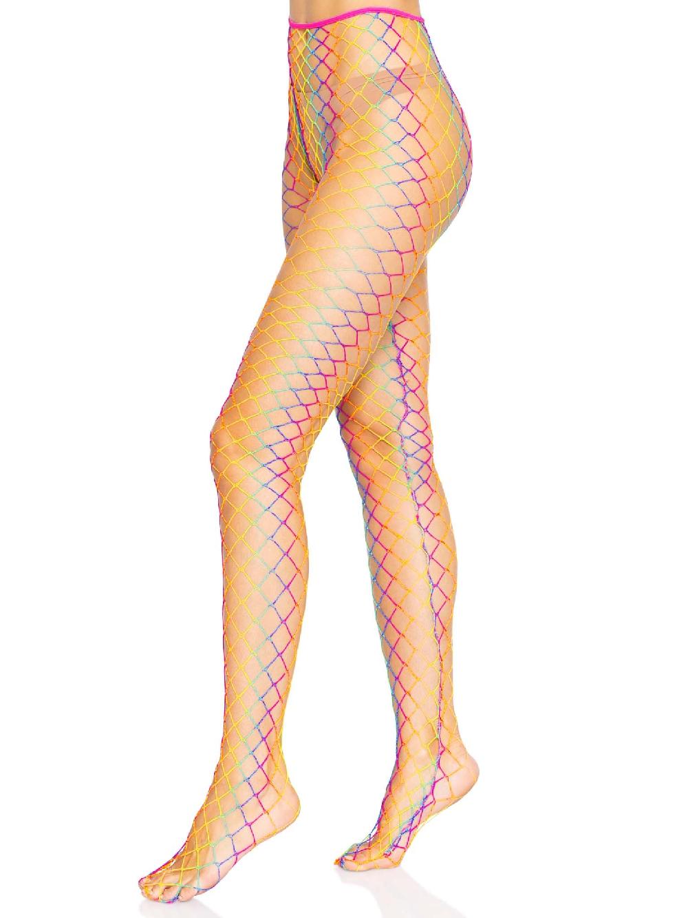 Leg Avenue Mazie Ombre Rainbow Tights Rainbow