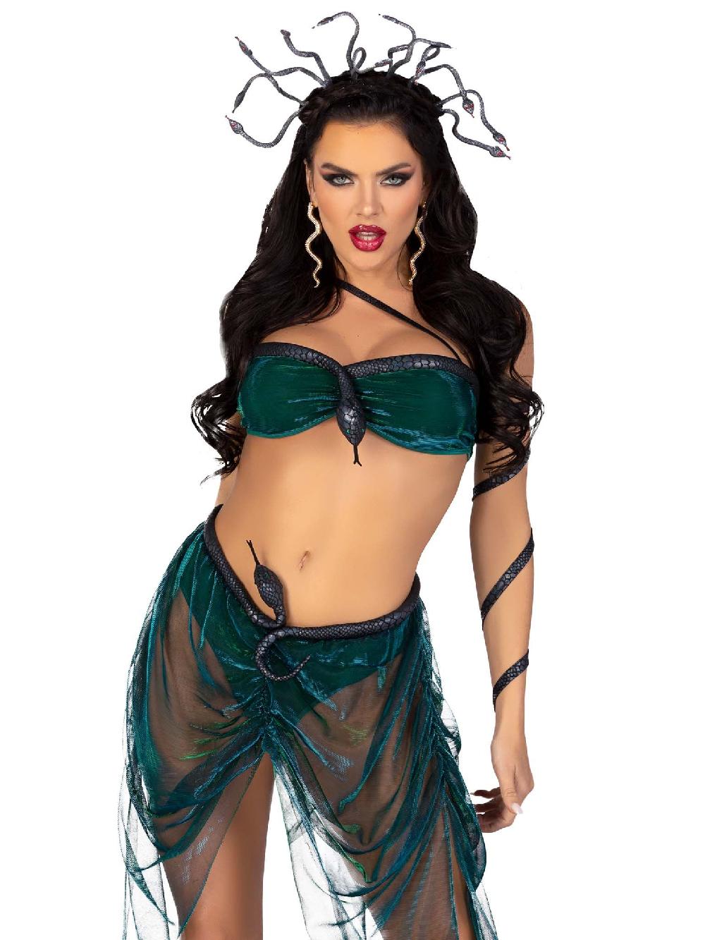 leg avenue Medusa Costume Green