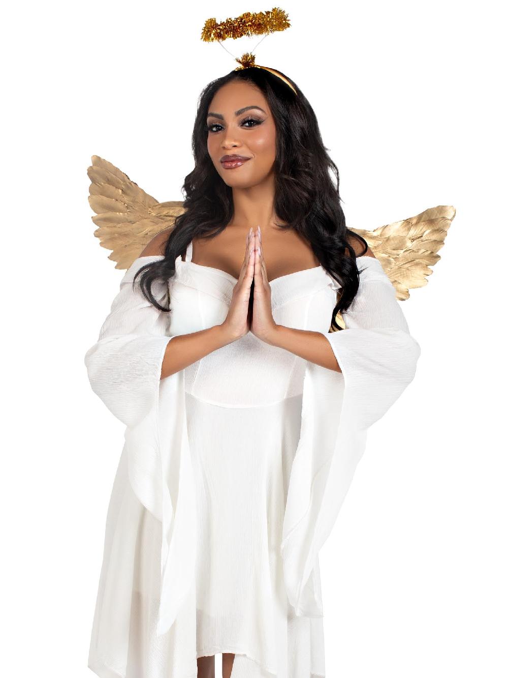 Leg Avenue Metallic Angel Kit Gold