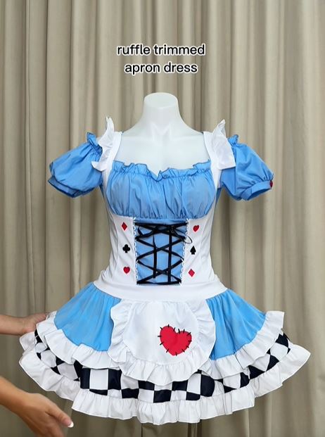 Leg Avenue Miss Wonderland Costume Blue