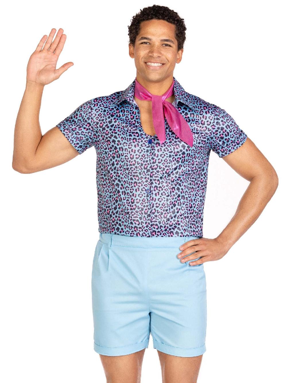 leg avenue Mr. Malibu Costume Blue
