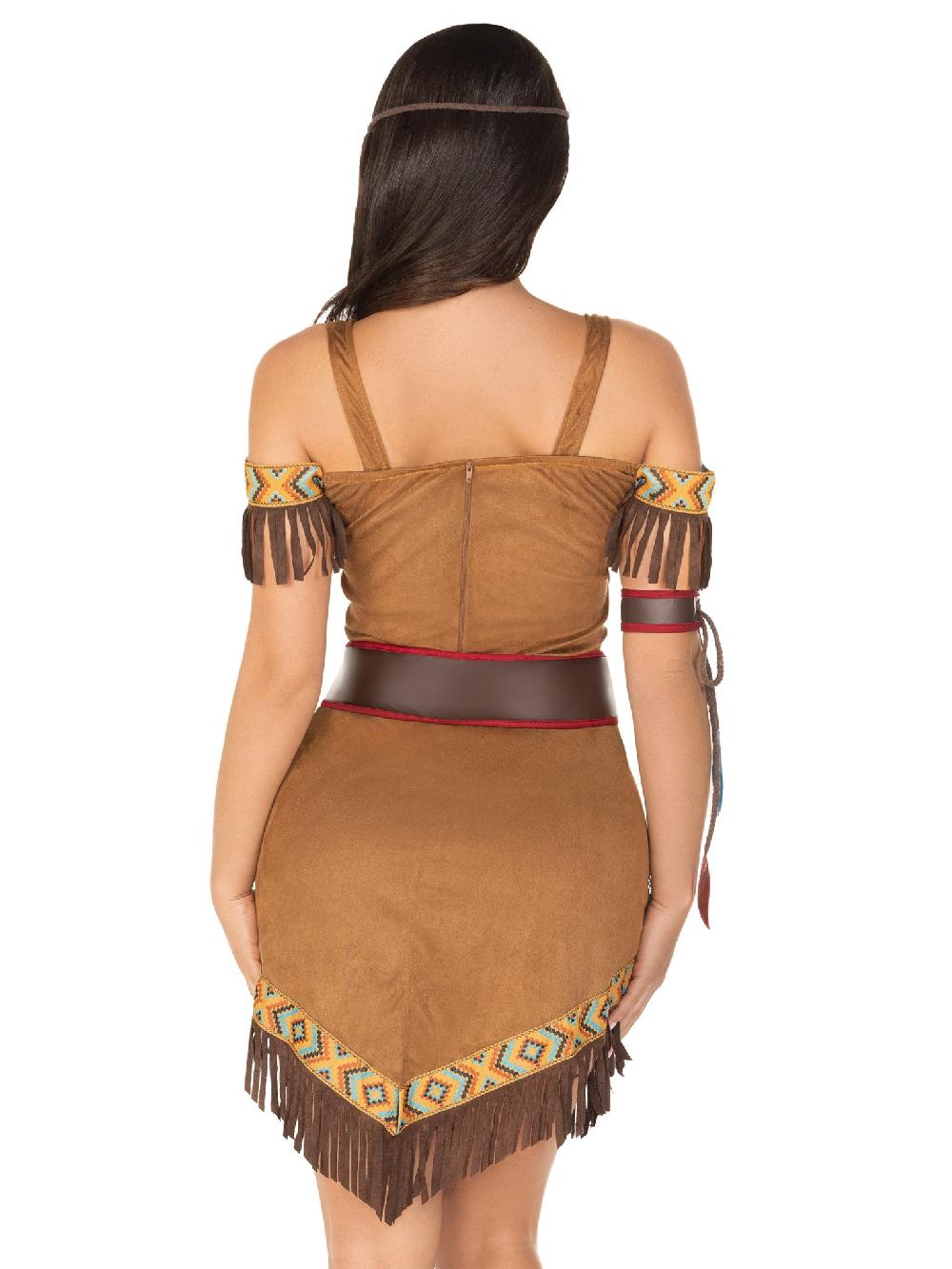 Leg Avenue Native Princess Costume Brown