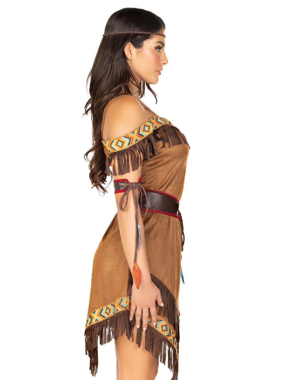 Leg Avenue Native Princess Costume Brown