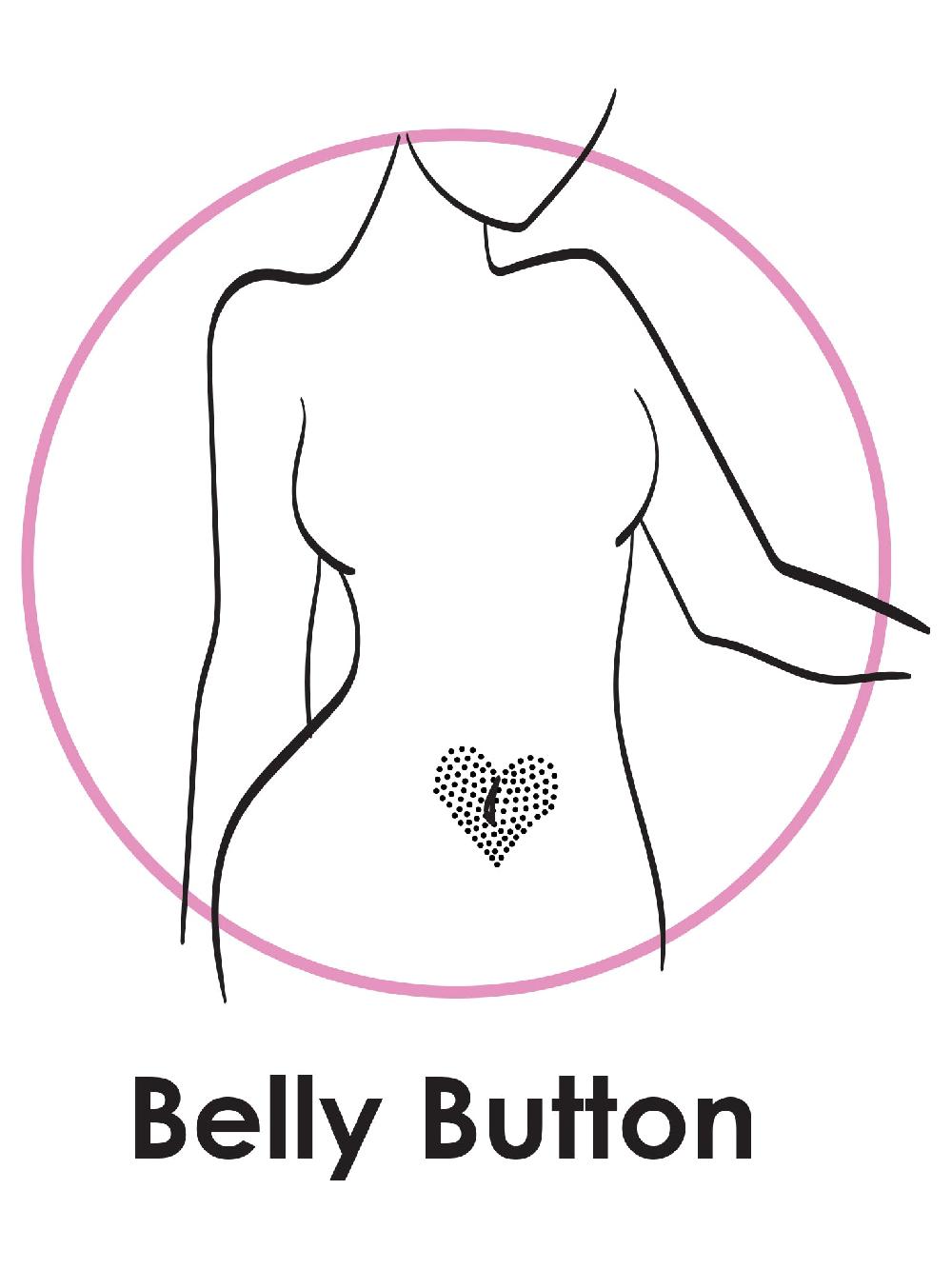 Leg Avenue Novalie Body Jewels Sticker Clear