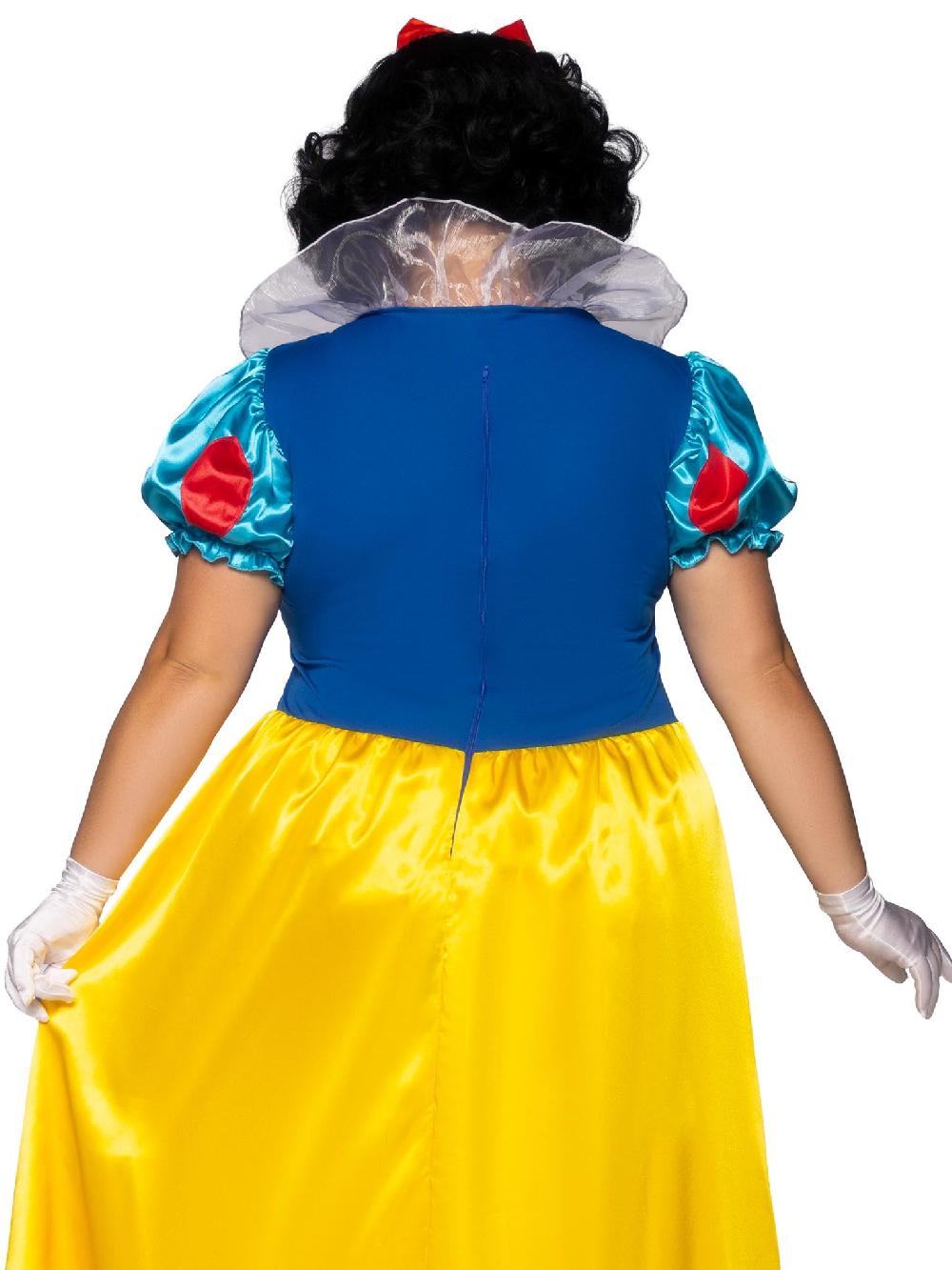 Leg Avenue Plus Classic Snow White Costume Yellow