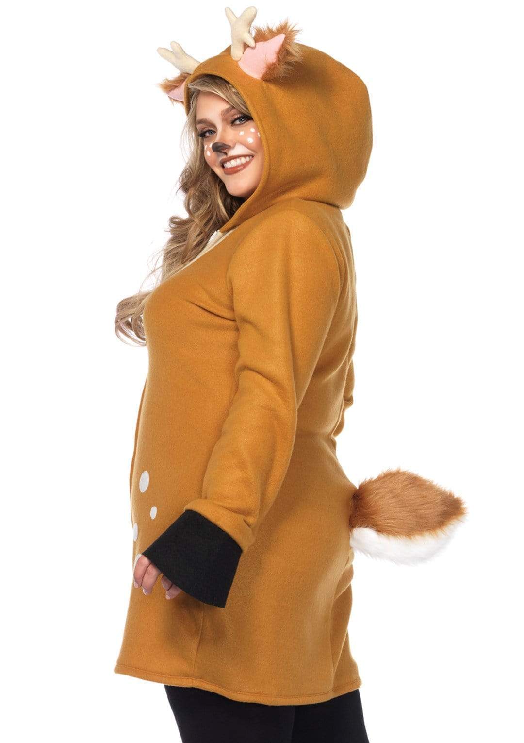 Leg Avenue Plus Cozy Fawn Costume Brown