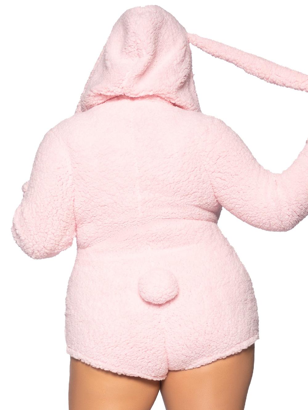 Leg Avenue Plus Cuddle Bunny Costume Pink