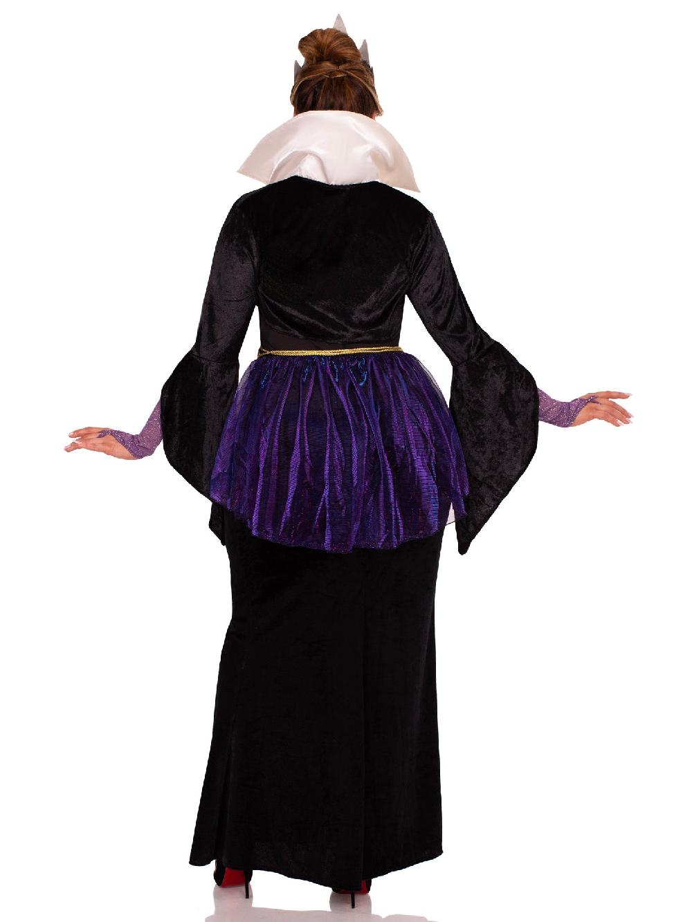 Leg Avenue Plus Evil Queen Costume Black/Purple