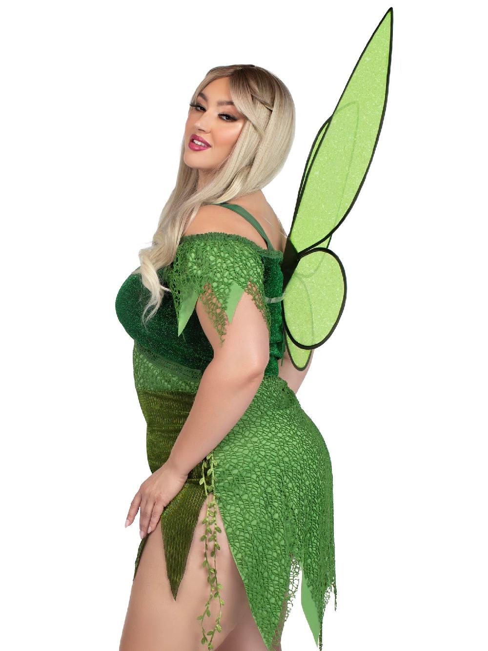 Leg Avenue Plus Forest Fairy Costume Green