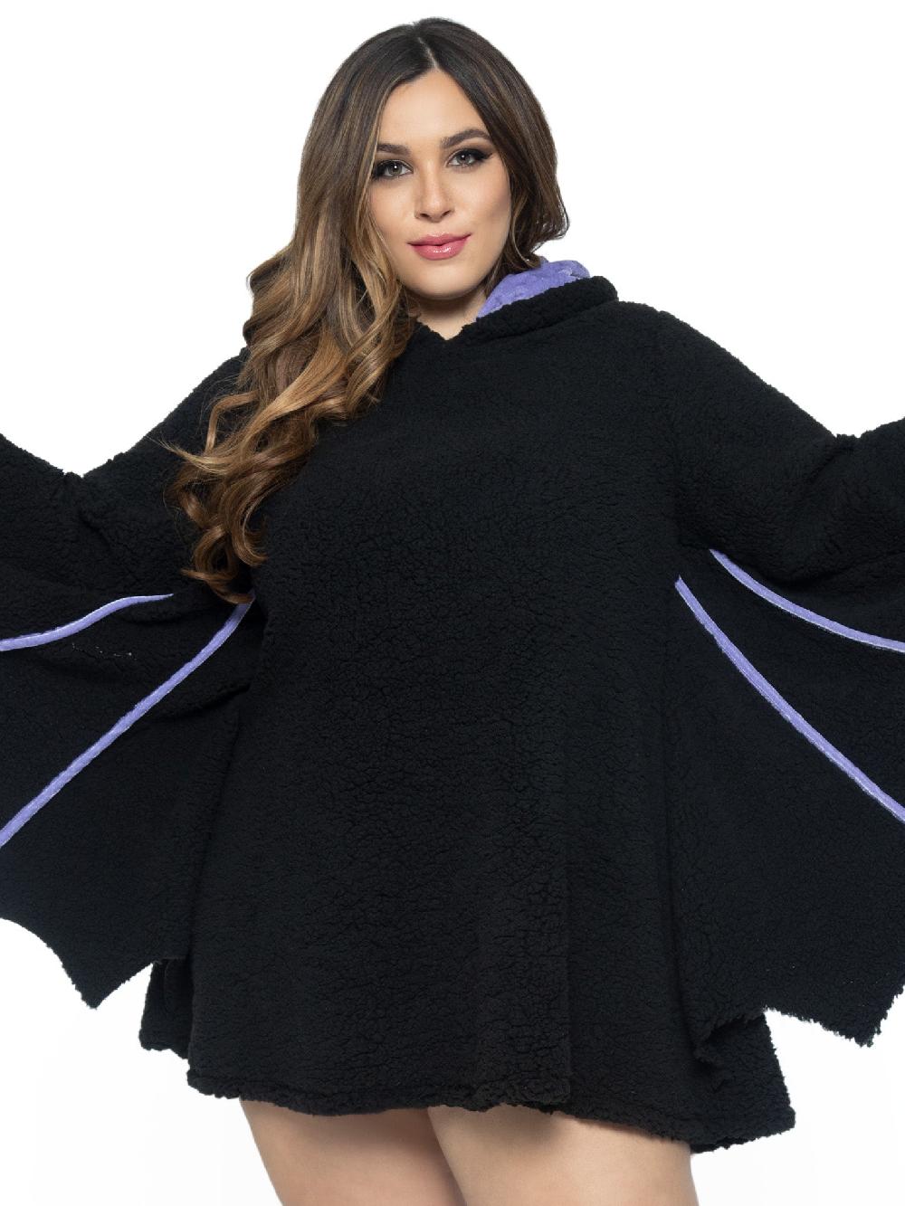 Leg Avenue Plus Moonlight Bat Costume Black