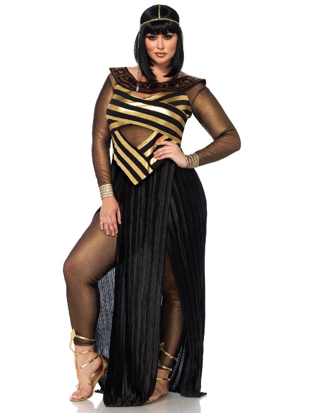 Leg Avenue Plus Nile Queen Costume Gold/Black