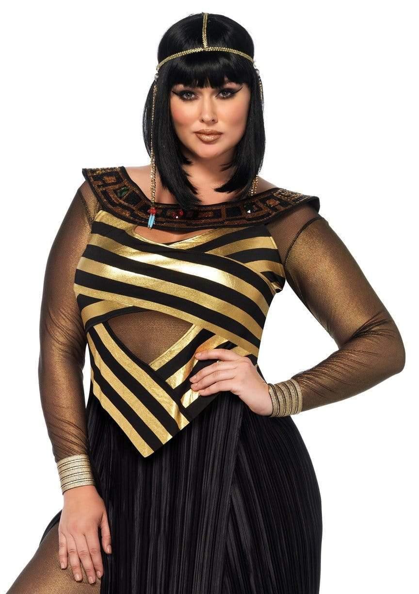leg avenue Plus Nile Queen Costume Gold/Black