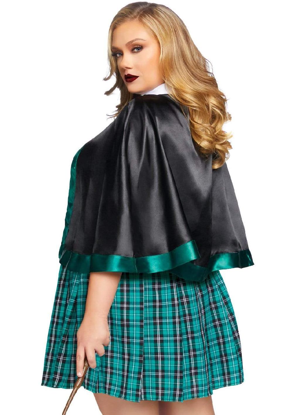Leg Avenue Plus Sinister Spellcaster Costume Green
