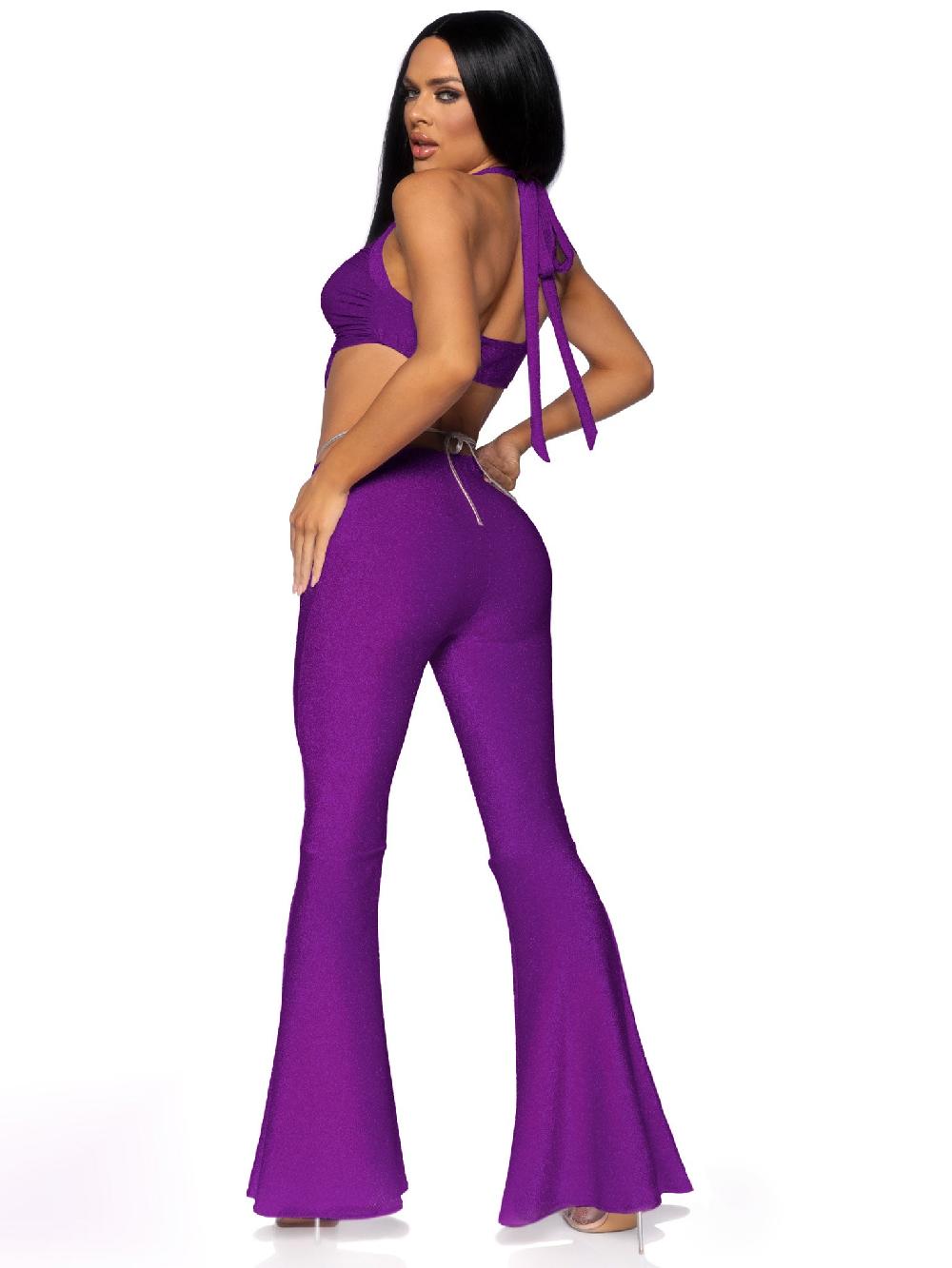 Leg Avenue Pop Star Costume Purple