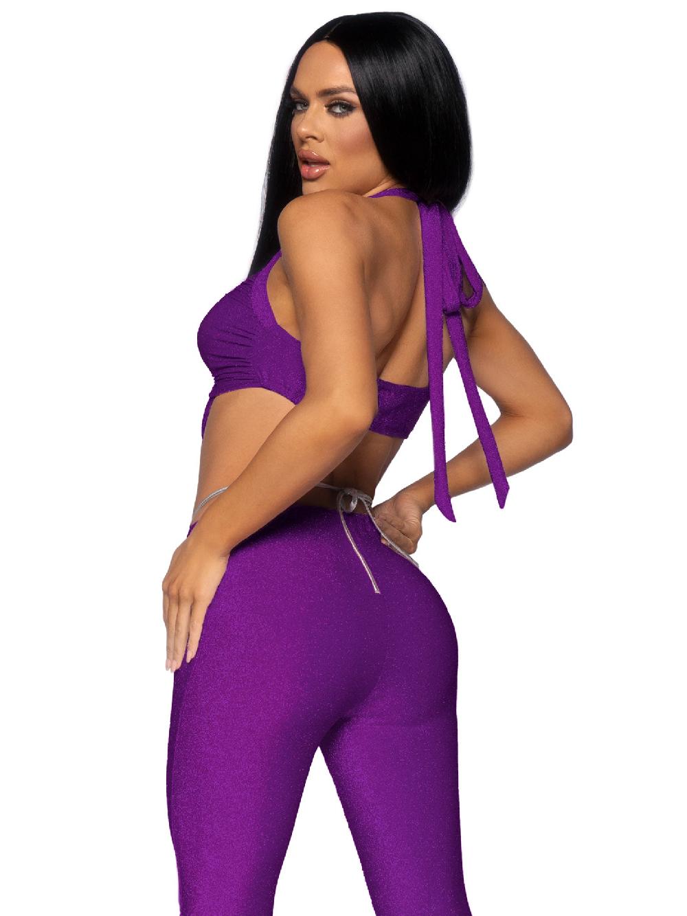 Leg Avenue Pop Star Costume Purple