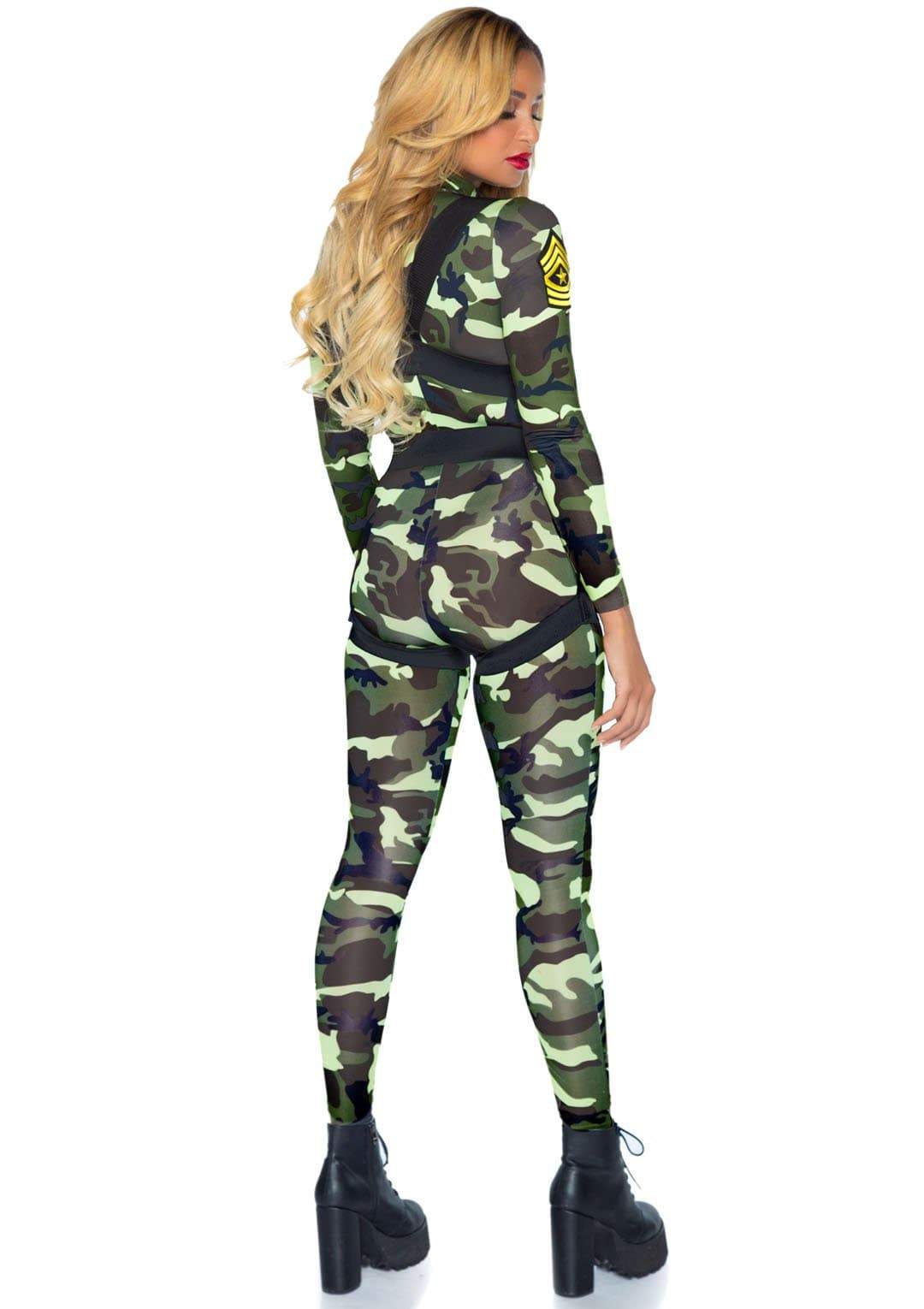Leg Avenue Pretty Paratrooper Costume Camo