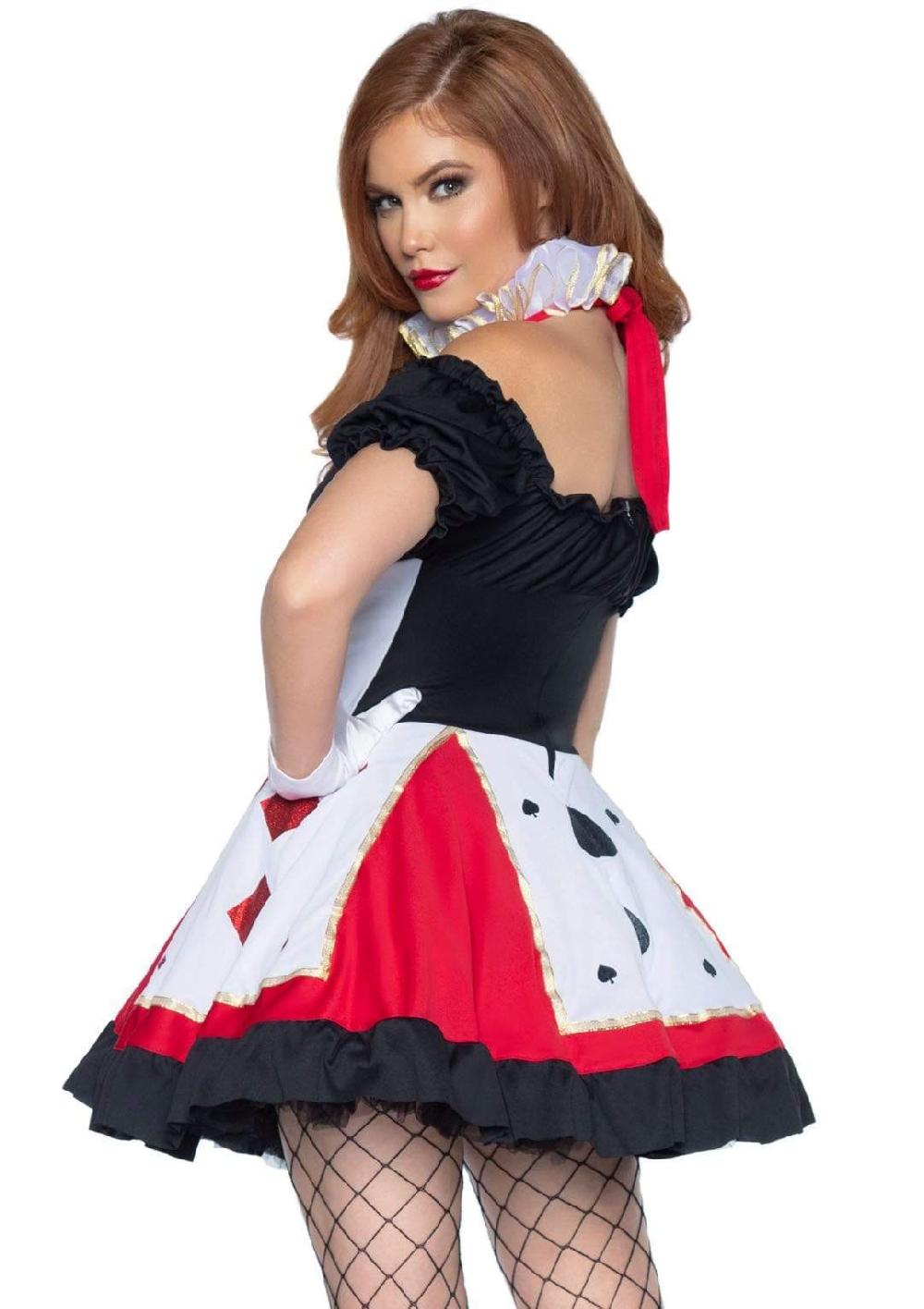 Leg Avenue Pretty Playing Card Costume Red/Black