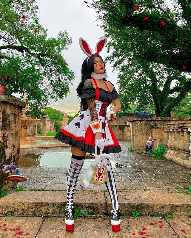 Leg Avenue Pretty Playing Card Costume Red/Black