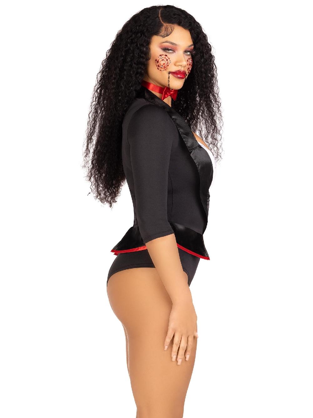 Leg Avenue Pretty Puppet Costume Black/White