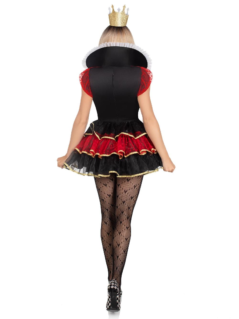 Leg Avenue Queen Of Hearts Costume Multicolor