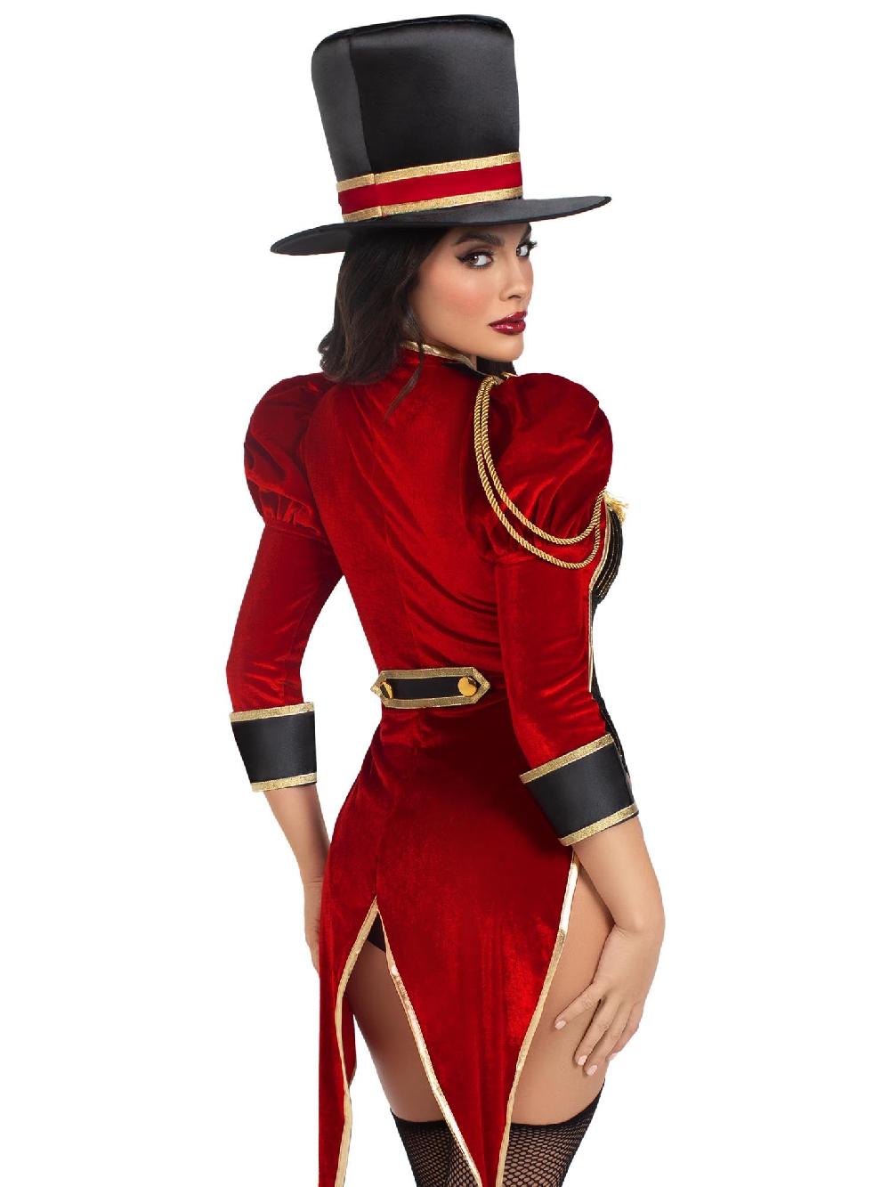 Leg Avenue Ravishing Ringmaster Costume Red/Black